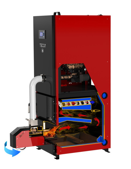 Котел пеллетный автомат TECO Pellet 15